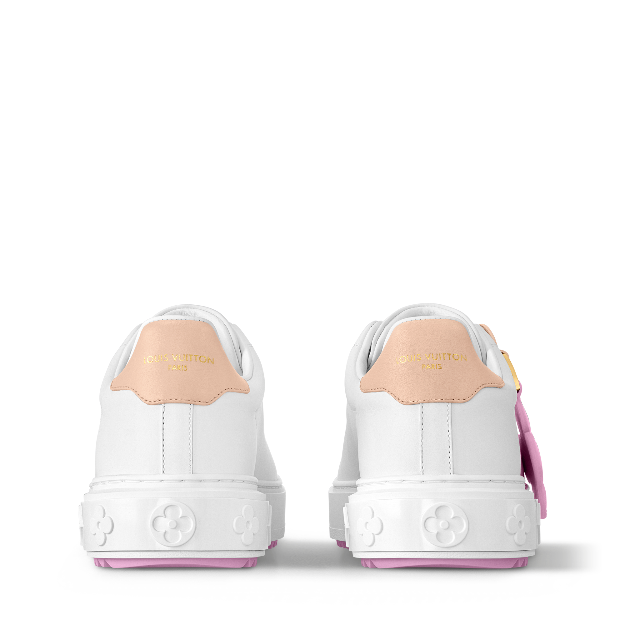 ✨ Louis Vuitton Time Out 白/ピンク37 NFC ✨ Time Out Sneaker